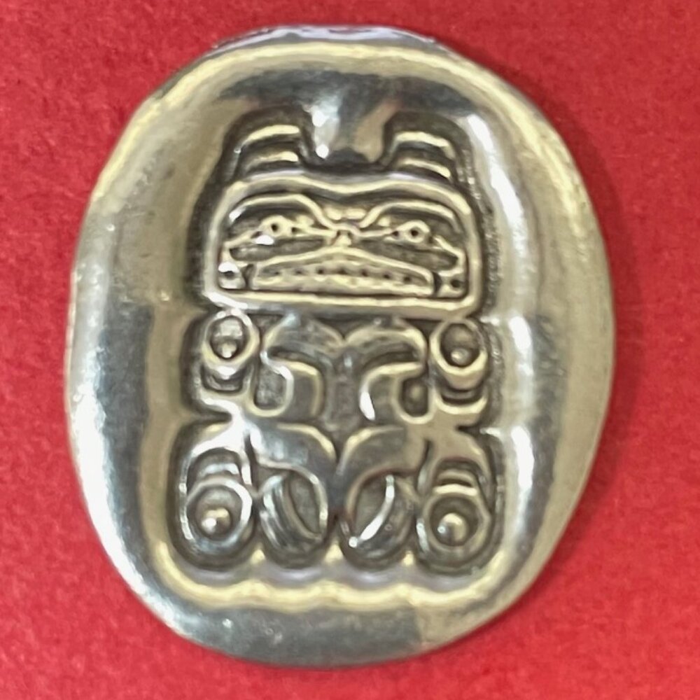 Pocket Spirit Coin Bear STRENGTH art by Terry Starr, Tsimshian Lead Free